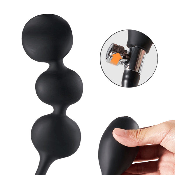 U-EURICH Silicone Inflatable Butt Plug For Couple & Beginners