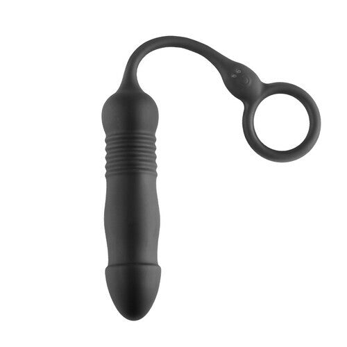 3 Vibrating Thrusting Prostate Massager with Cock Ring